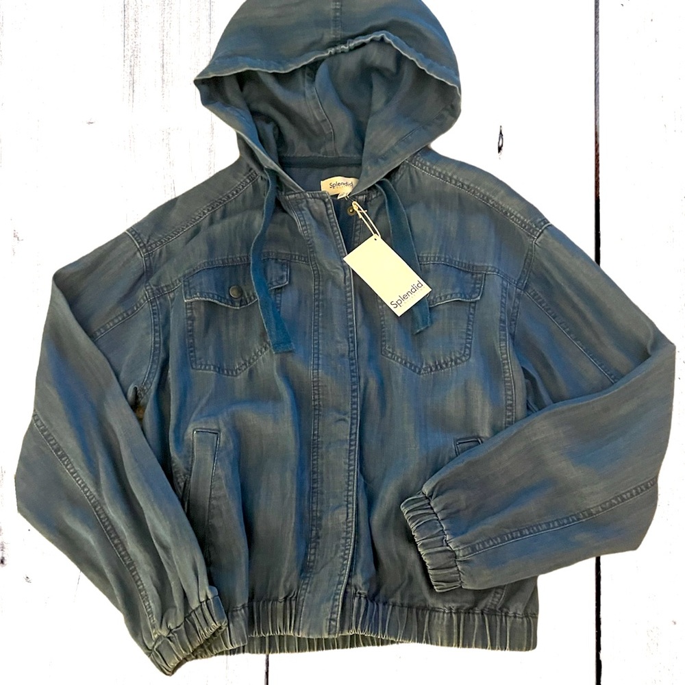 Splendid Relaxed Jean Jacket NWT